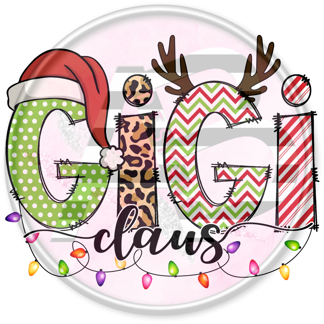 DTF Heat Transfer Christmas 162 AB Designs, Co.