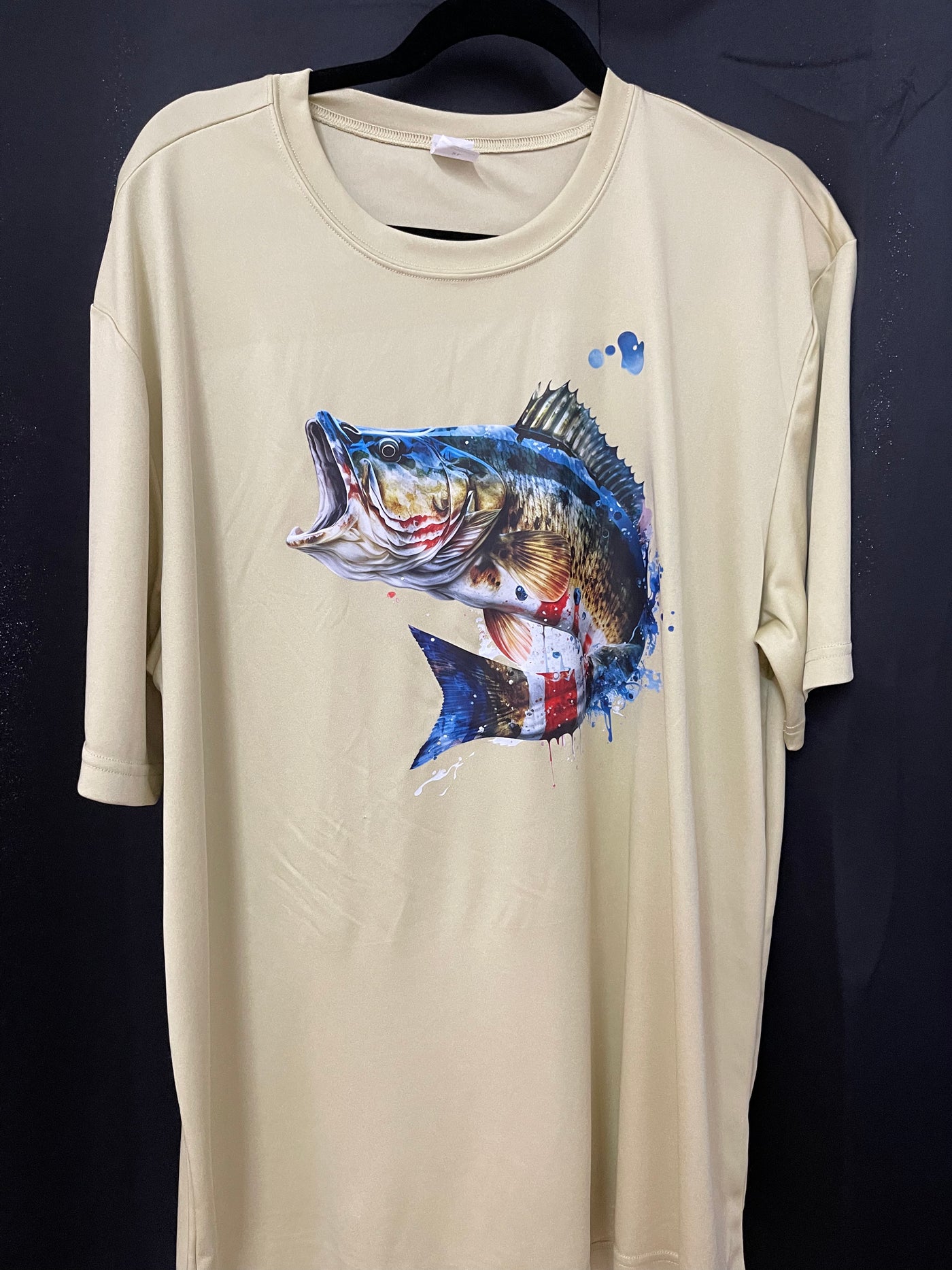 Decorated T-Shirt XL Fish
