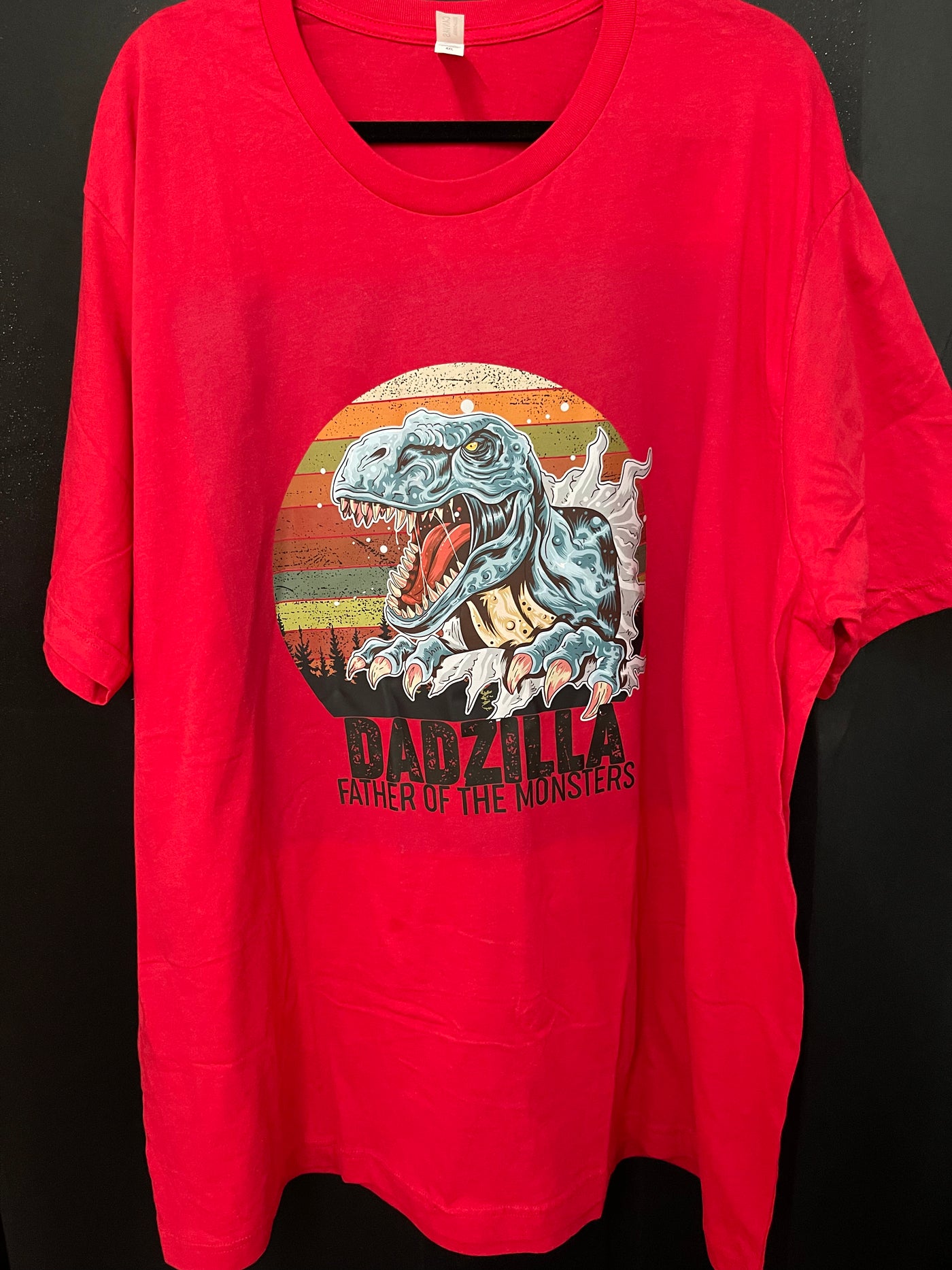 Decorated T-Shirt 4XL Dadzilla