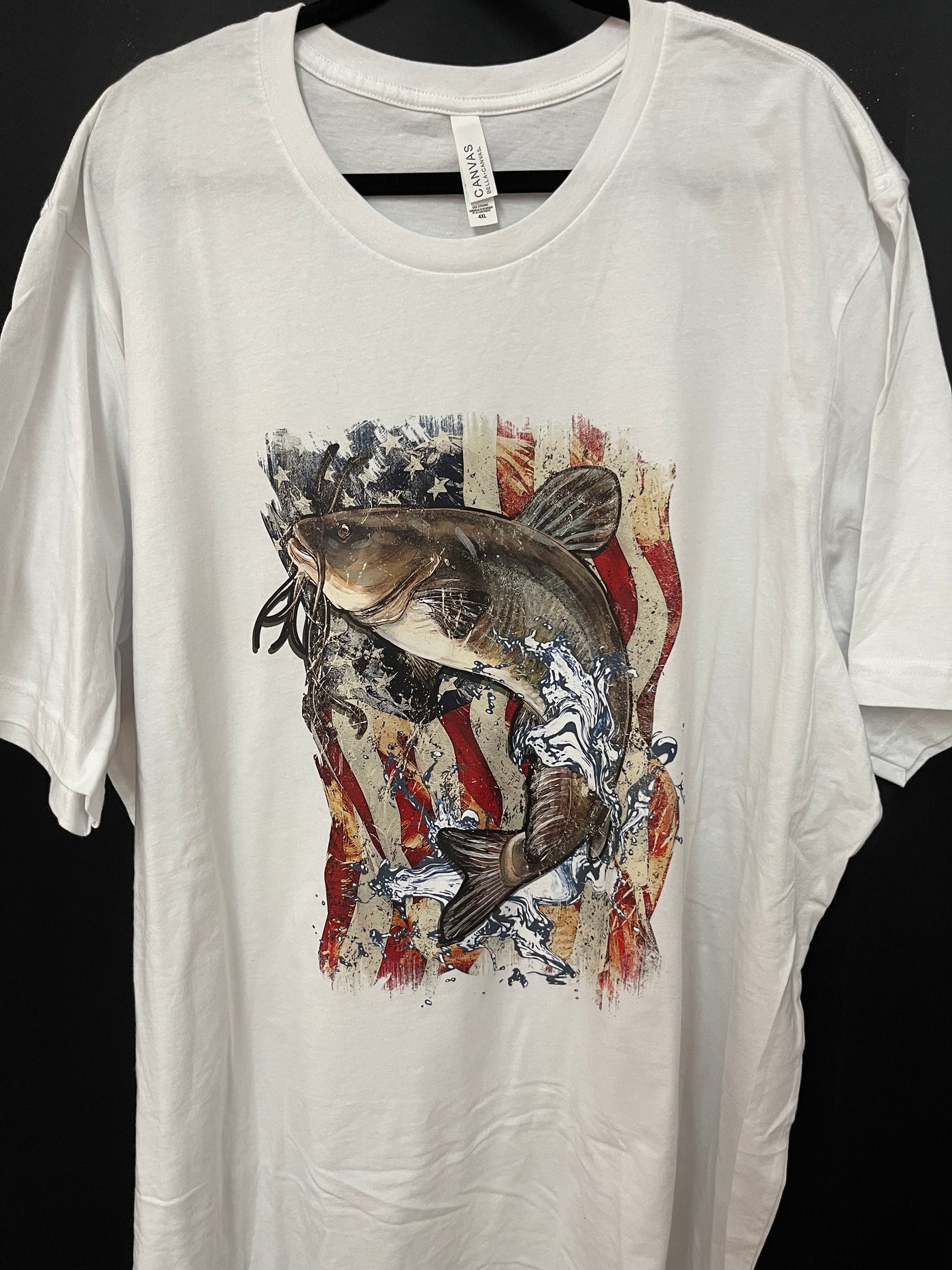 Decorated T-Shirt 4XL Catfish