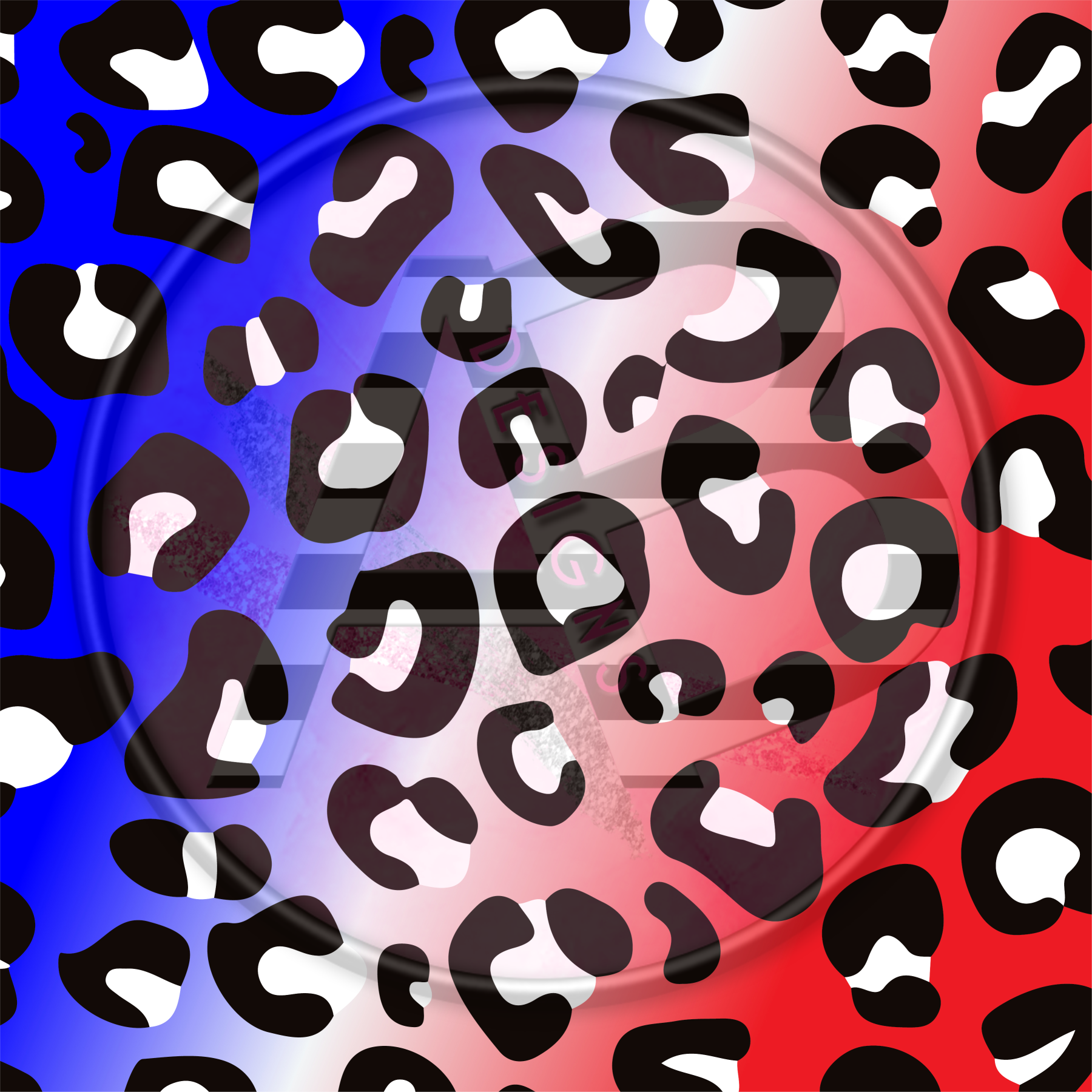 Adhesive Patterned Vinyl Patriotic 10 AB Designs, Co.