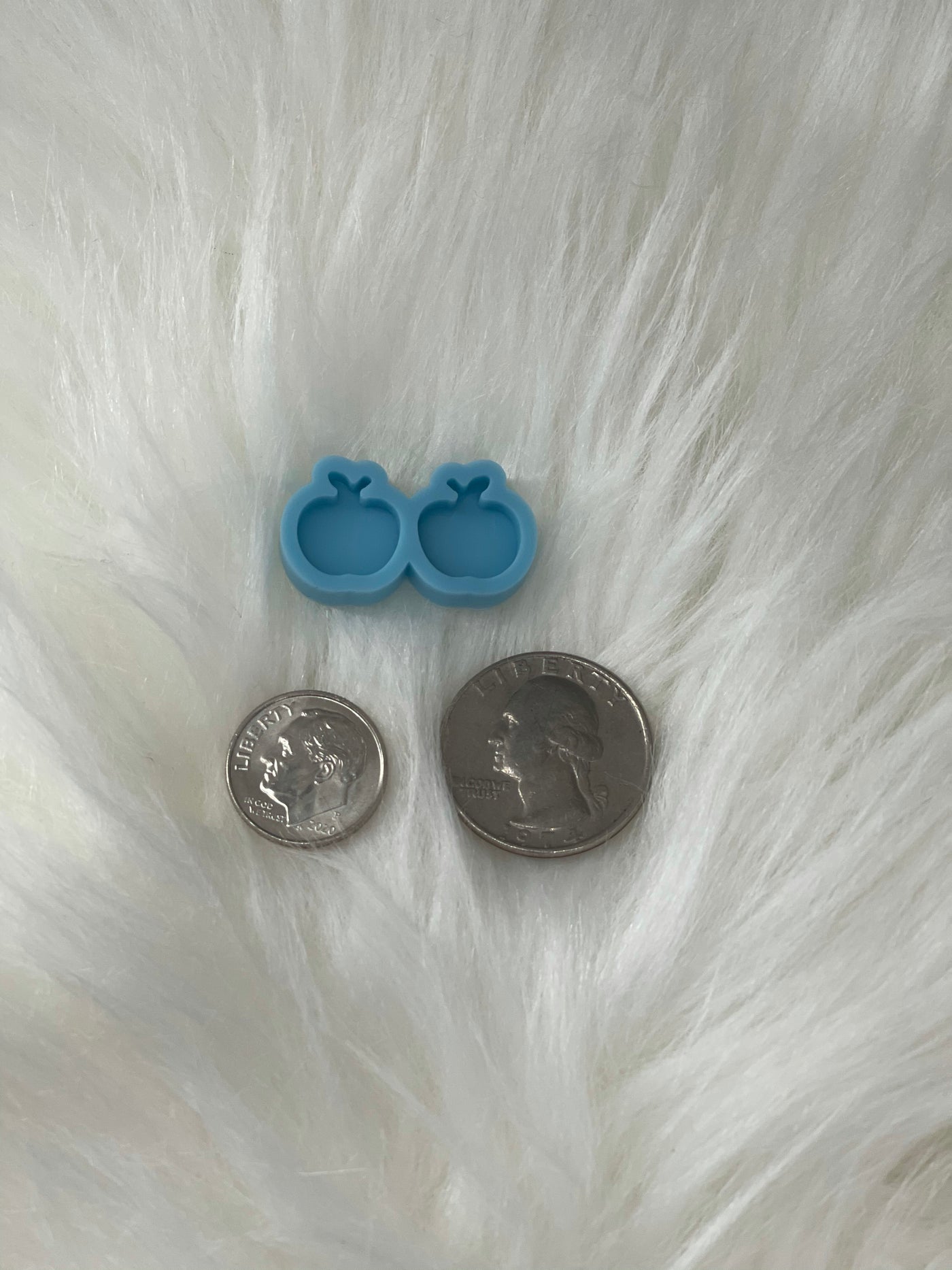 Apple Silicone Earring Mold