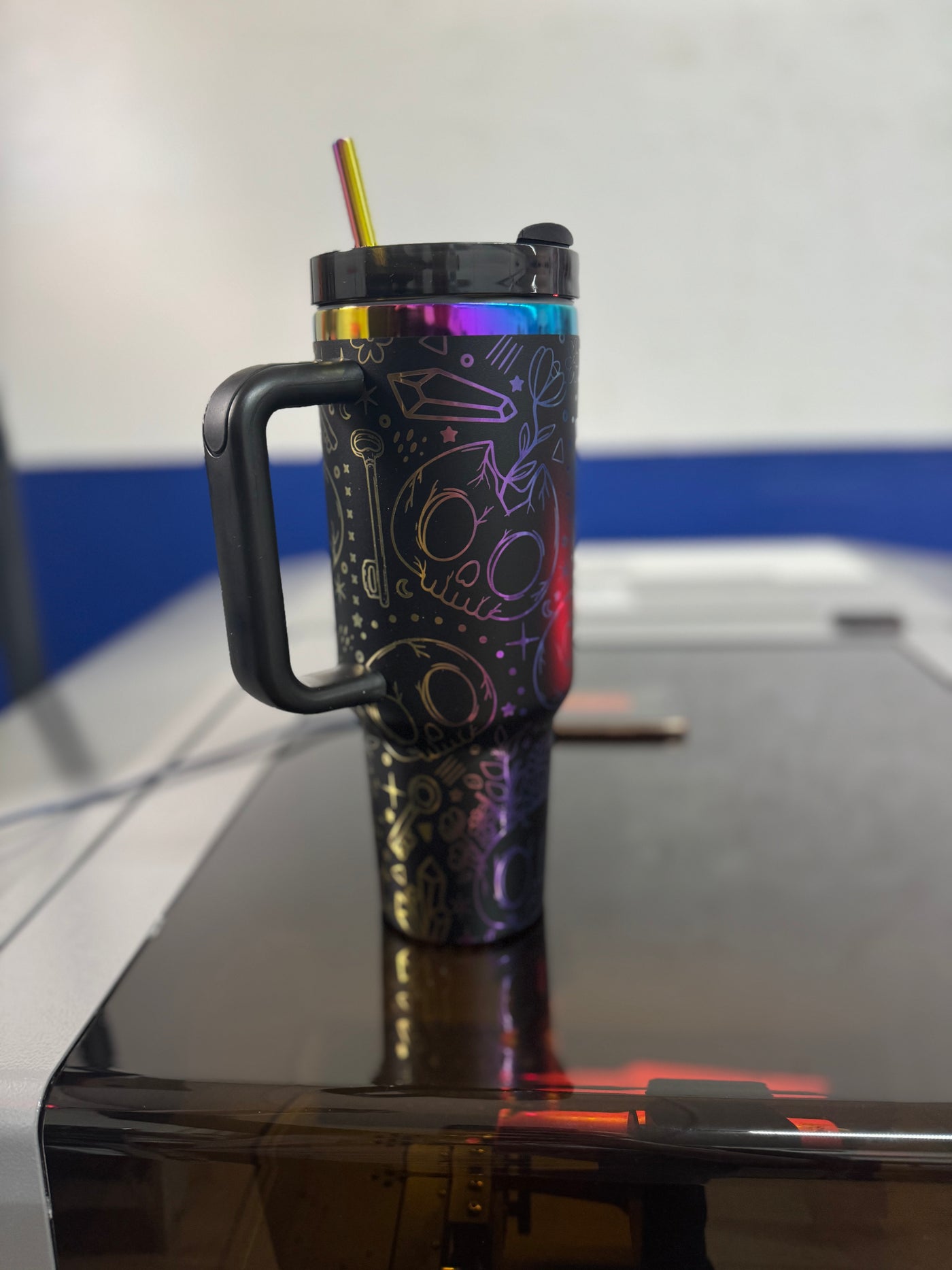 Spooky 1 40oz - Custom Laser Engraved