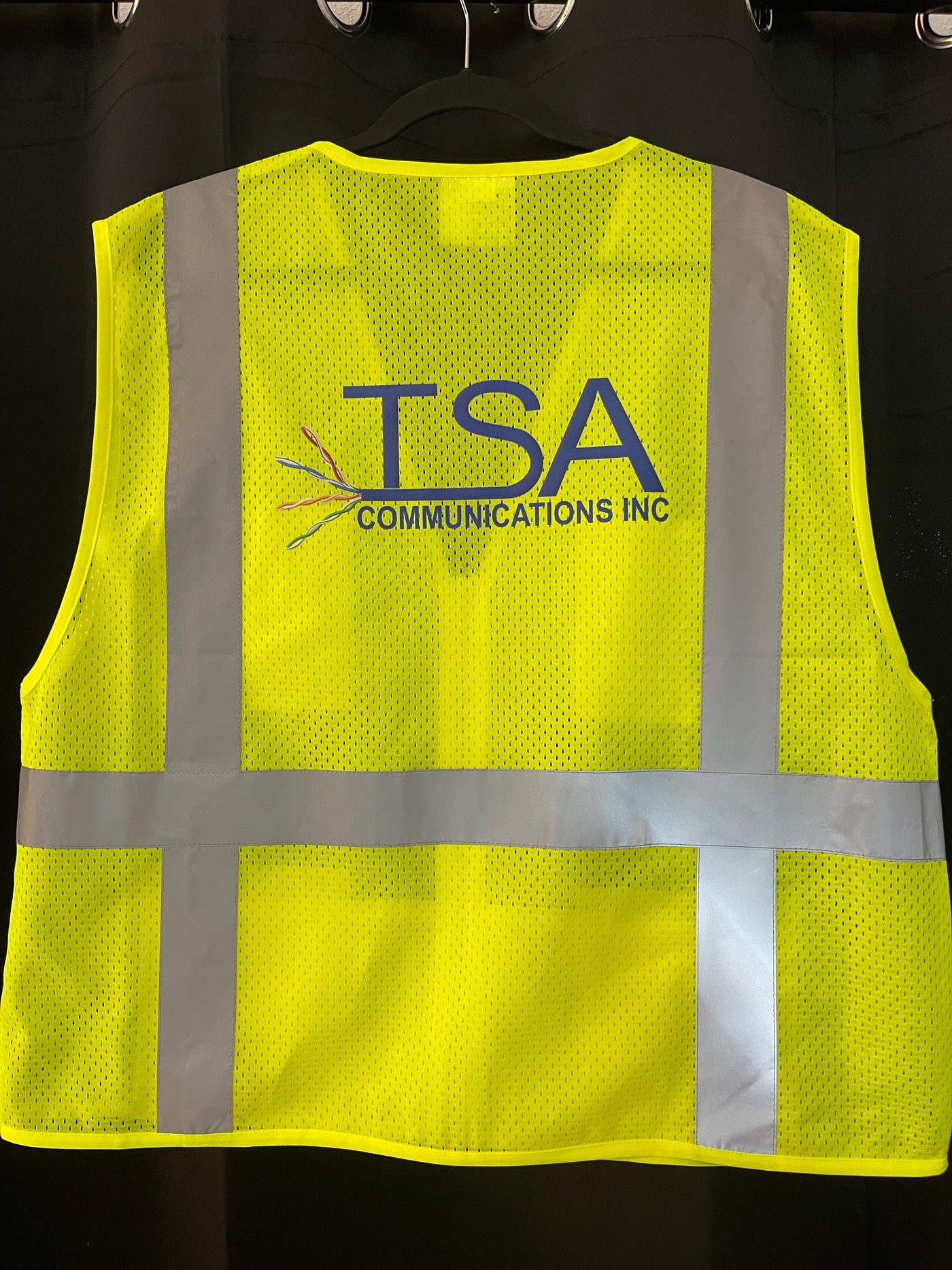 CUSTOM VEST - CSV104  CornerStone® ANSI 107 Class 2 Mesh Six-Pocket Zippered Vest