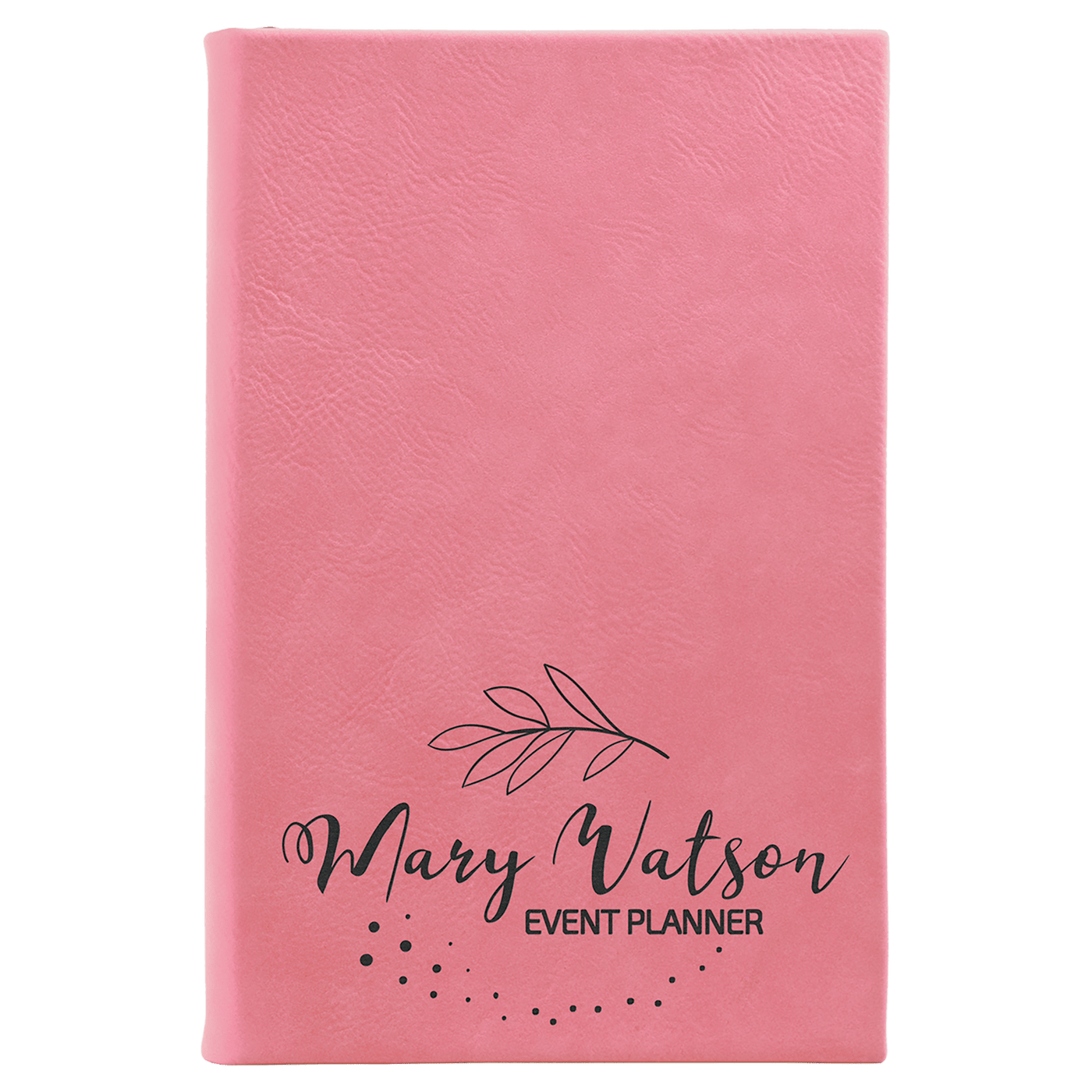 Sketch Book with Unlined Notepad - 5.25” x 8.25” - Custom Laser Engraving