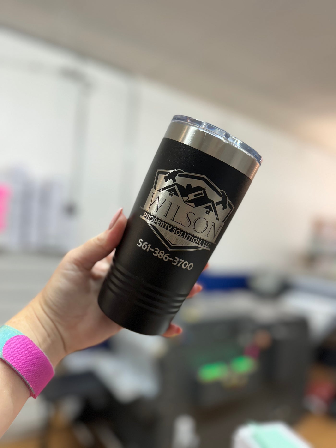 20oz Laser Engraved Custom Tumbler