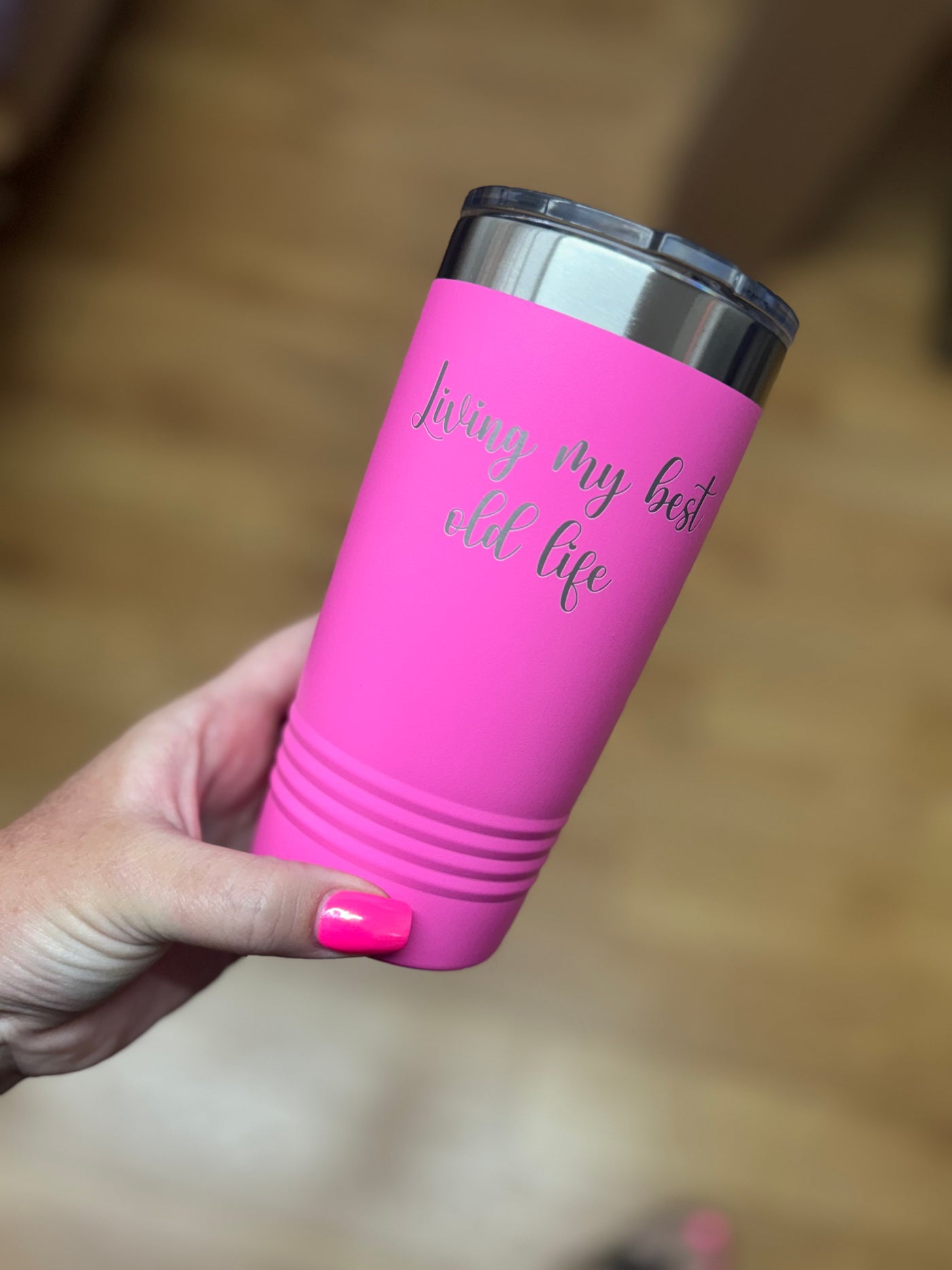 20oz Laser Engraved Custom Tumbler