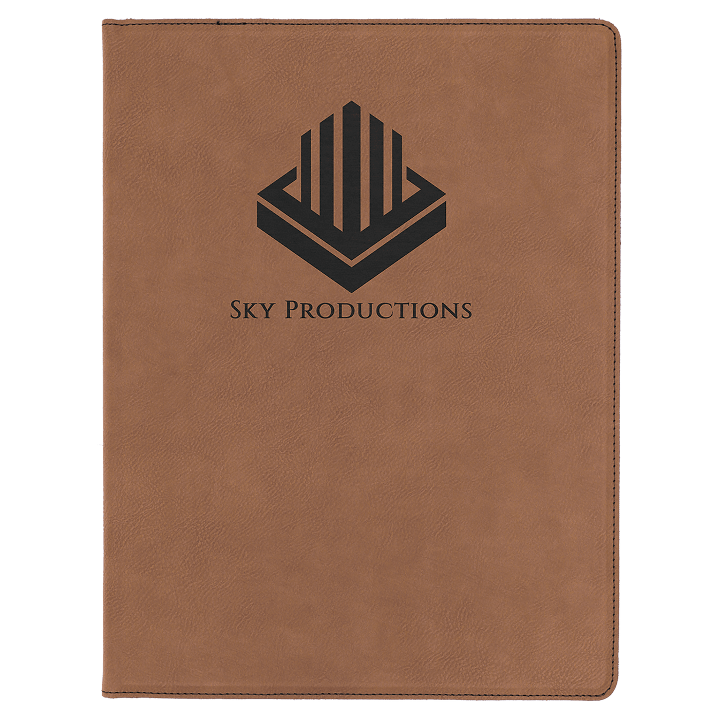 Portfolio with Notepad - 9.5" x 12" - Custom Laser Engraving