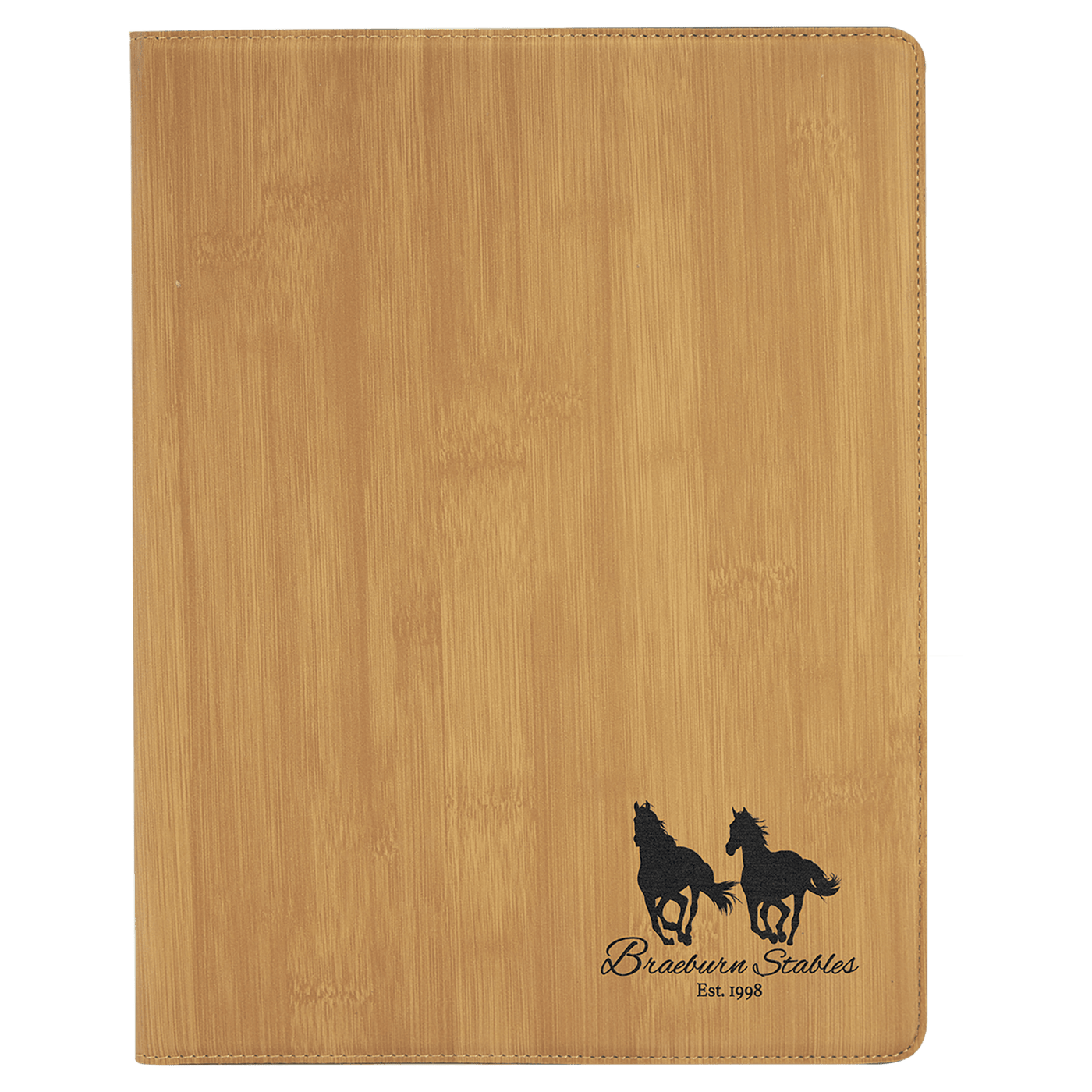 Portfolio with Notepad - 9.5" x 12" - Custom Laser Engraving