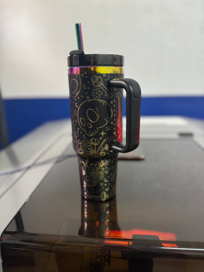 Spooky 1 40oz - Custom Laser Engraved