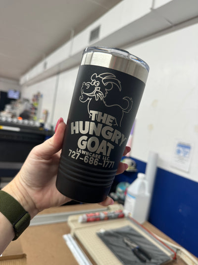 20oz Laser Engraved Custom Tumbler