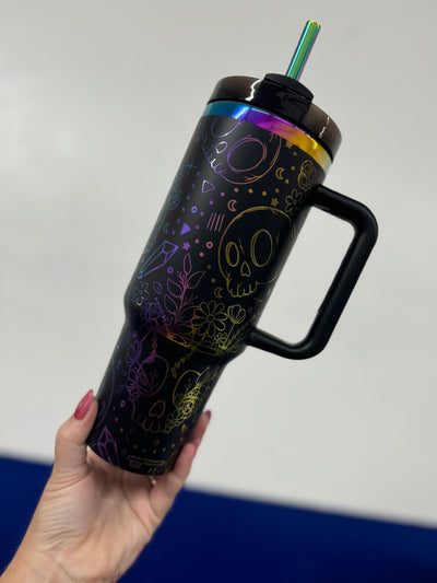 Spooky 1 40oz - Custom Laser Engraved