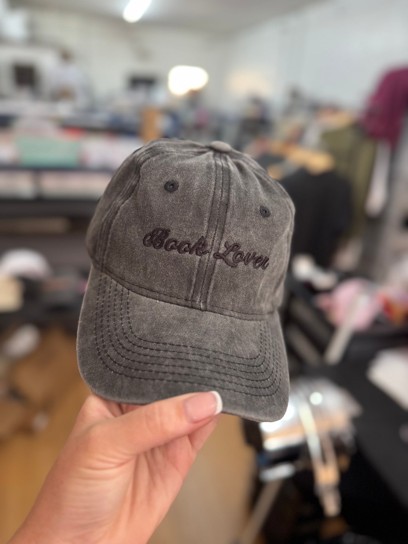 Book Lover | Embroidered Hat
