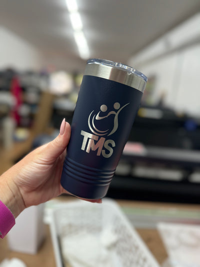 20oz Laser Engraved Custom Tumbler