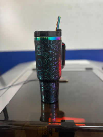 Spooky 1 40oz - Custom Laser Engraved