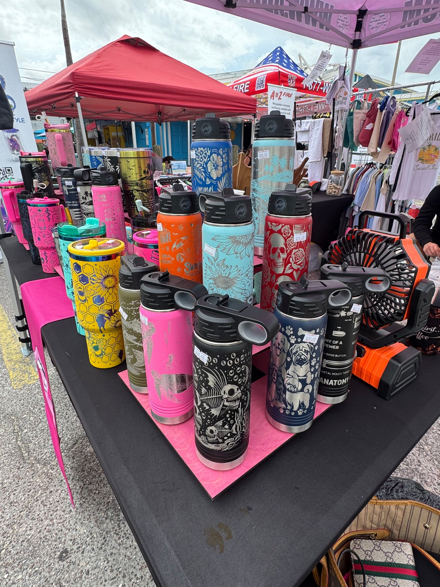 20oz Laser Engraved Custom Water Bottle