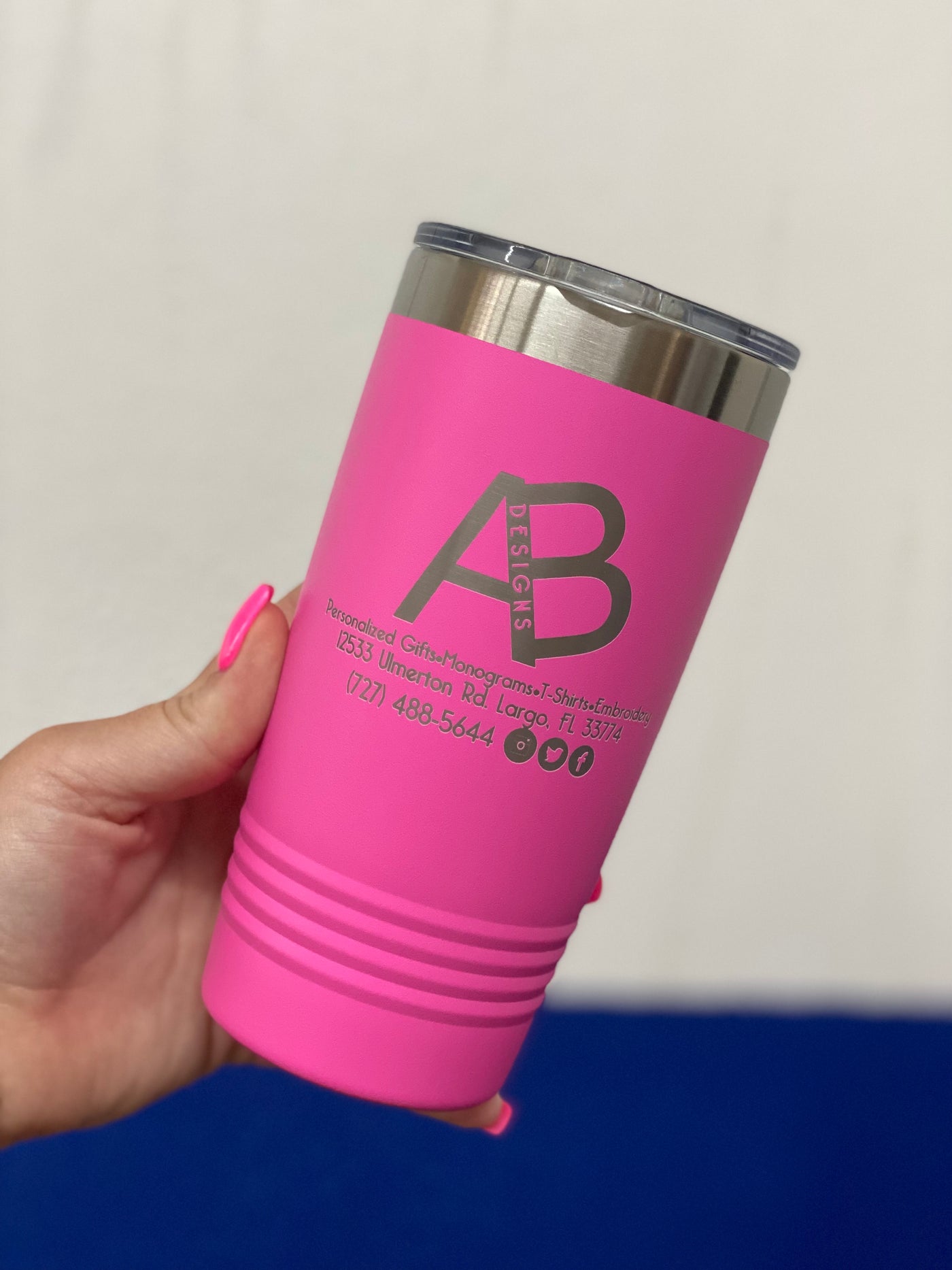 20oz Laser Engraved Custom Tumbler