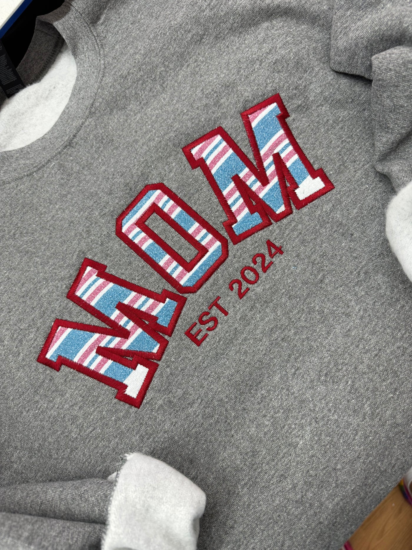 Crewneck Appliqué | Custom Embroidery