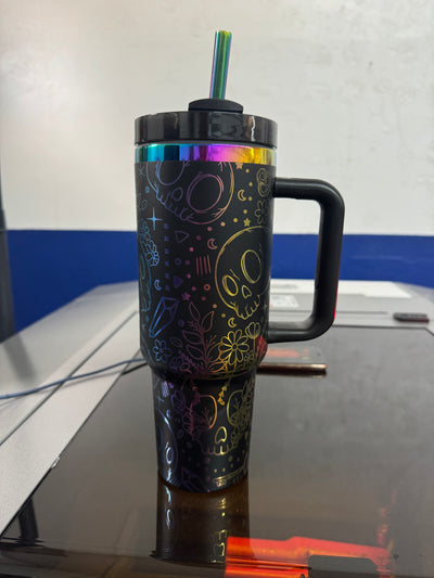 Spooky 1 40oz - Custom Laser Engraved