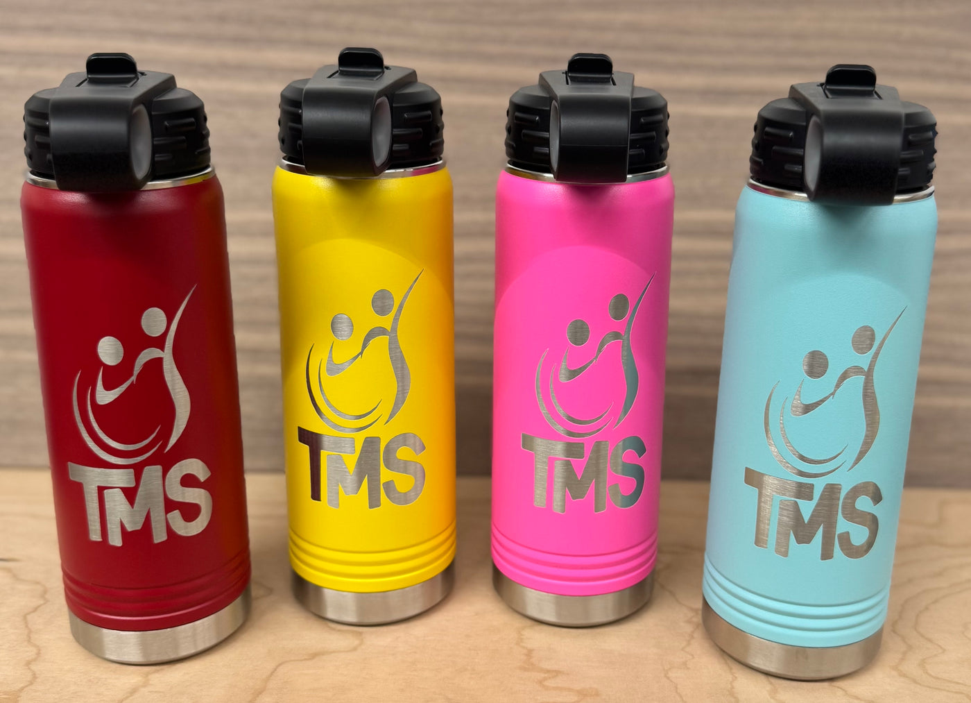 20oz Laser Engraved Custom Water Bottle