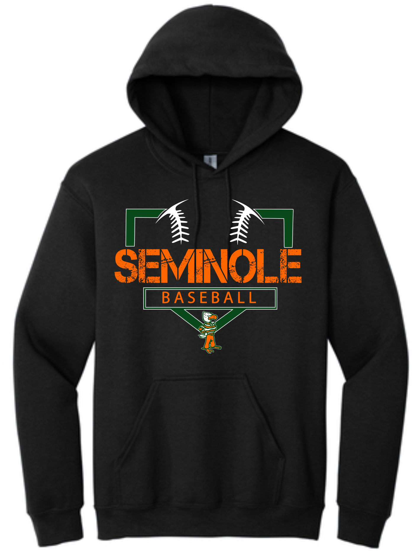 SHS Baseball Hoodie - 18500 Gildan® - Heavy Blend™ Hooded Sweatshirt