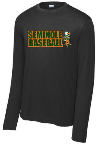 SHS Baseball DriFit Shirt - ST350LS  Sport-Tek® PosiCharge® Competitor™ Tee