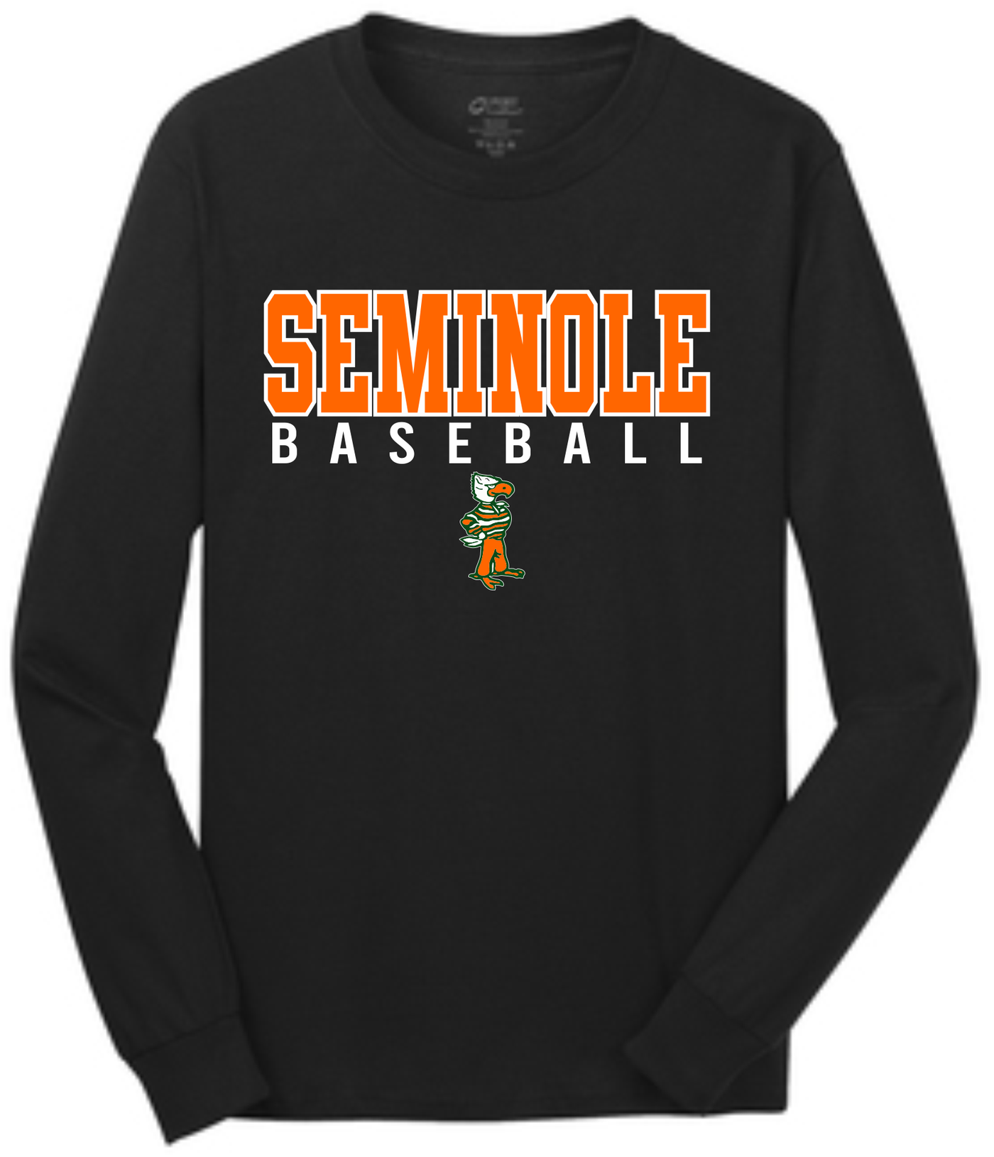 SHS Baseball Cotton Long Sleeve Shirt - PC54LS Port & Company® Long Sleeve Core Cotton Tee