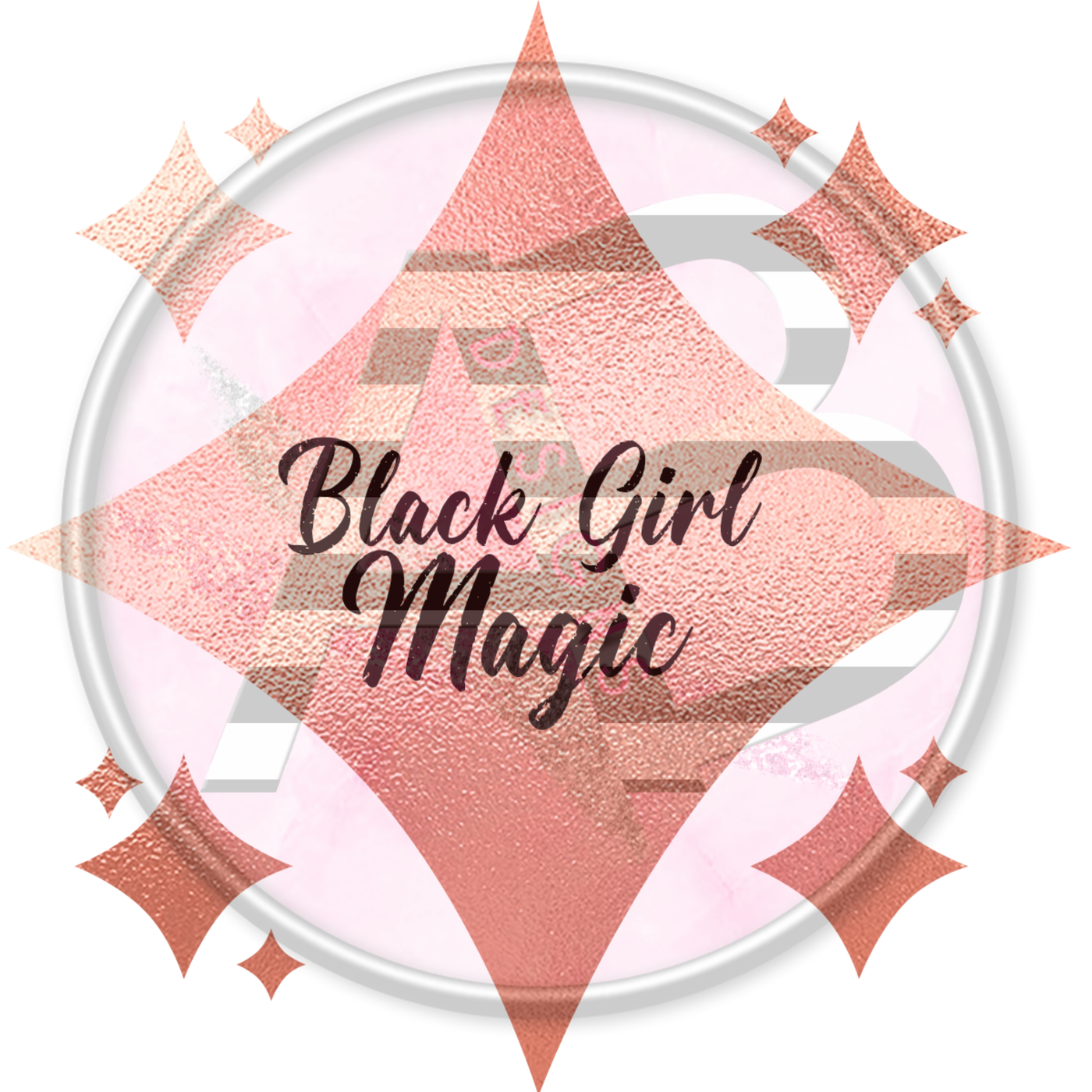 DTF Heat Transfer - Black Girl Magic 15