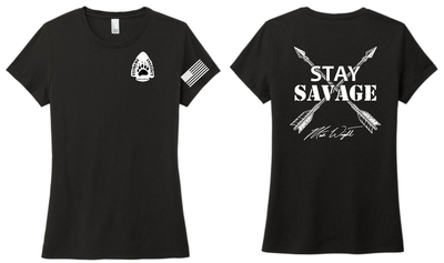 SAVAGE Signature T-Shirt (Ladies Cut)