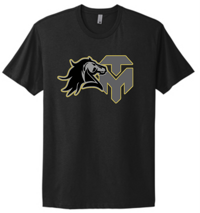 Trinity Mustangs - Short Sleeve Cotton T-Shirt NL3600