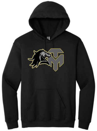 Trinity Mustangs - 18500 Gildan® - Heavy Blend™ Hooded Sweatshirt