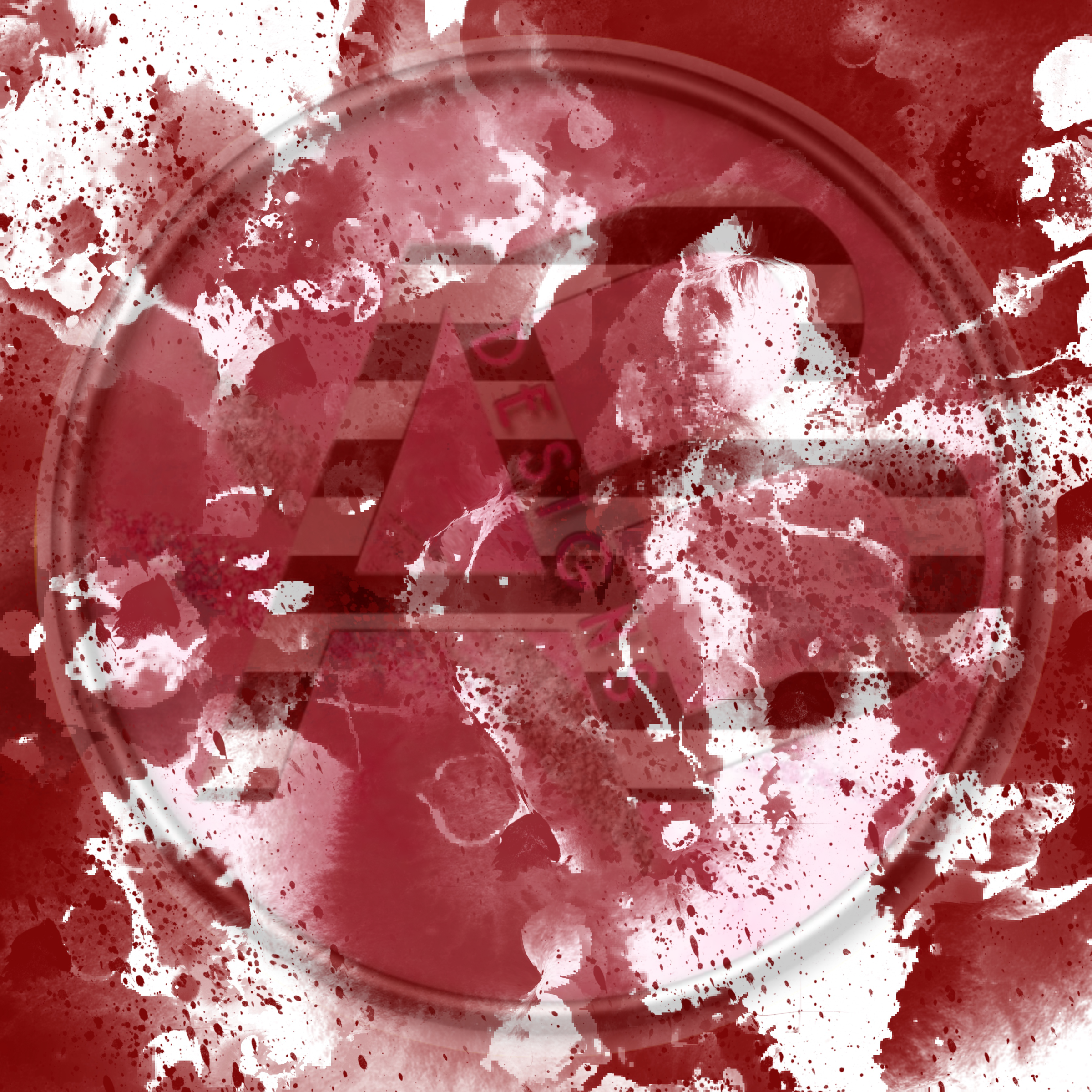 Adhesive Patterned Vinyl - Blood Splatter 11 – AB Designs, Co.