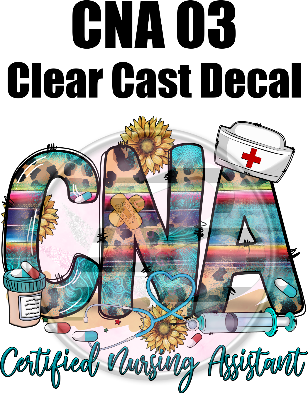CNA 03 - Clear Cast Decal - 131