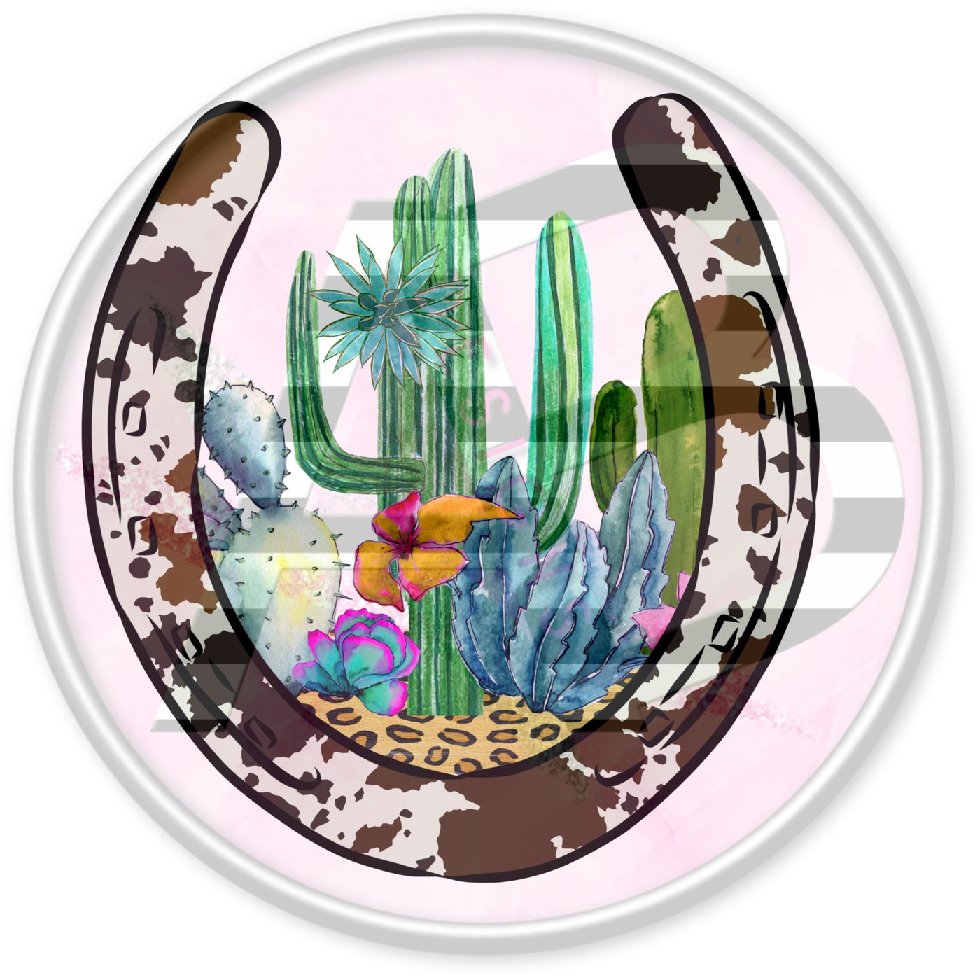 DTF Heat Transfer - Cactus 01