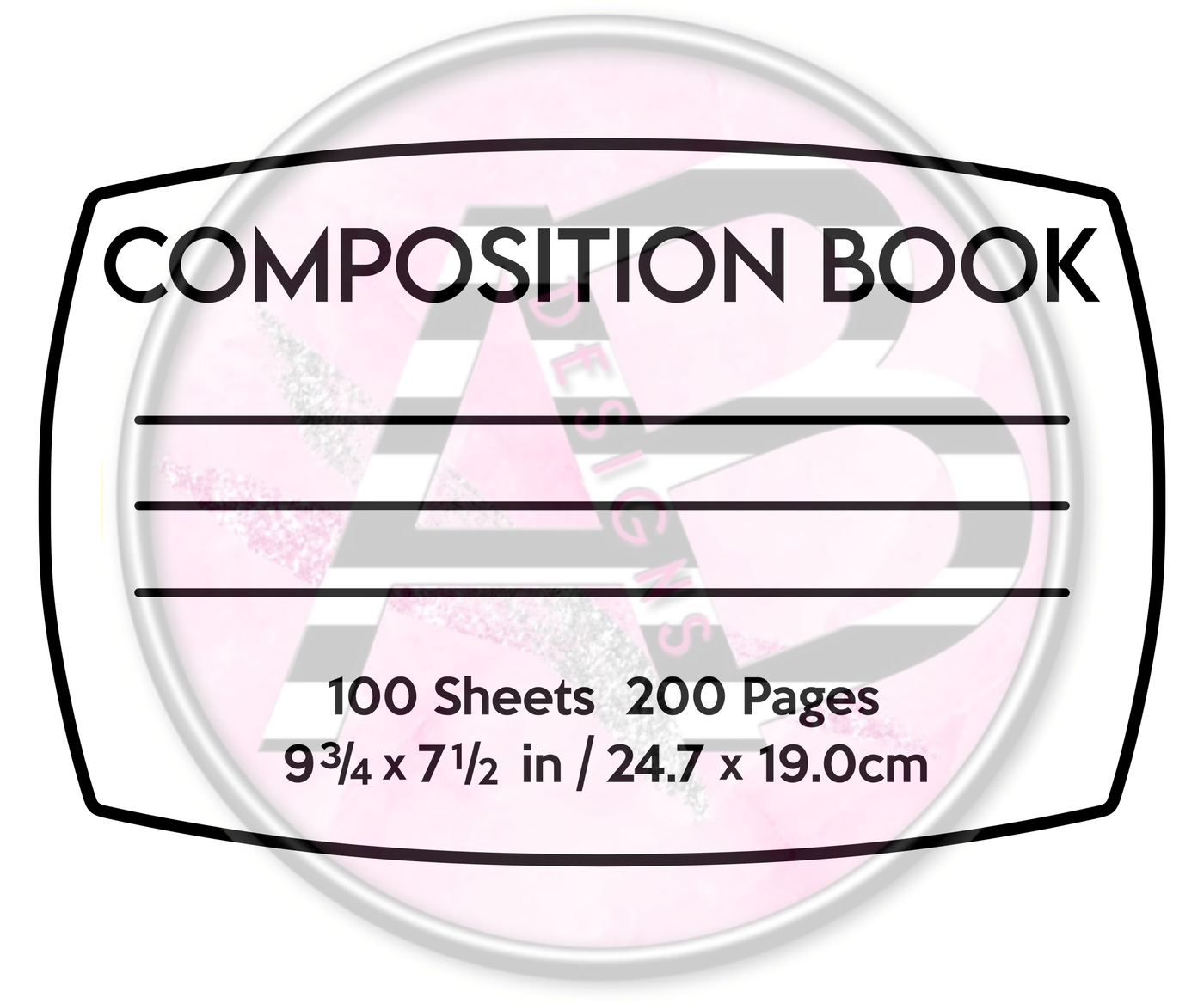 DTF Heat Transfer - Composition Book 01