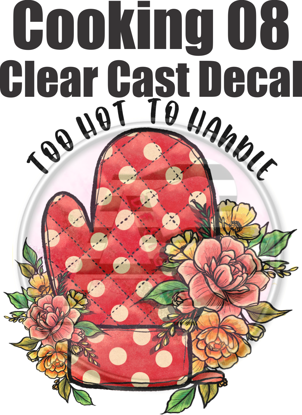 Cooking 08 - Clear Cast Decal - 156