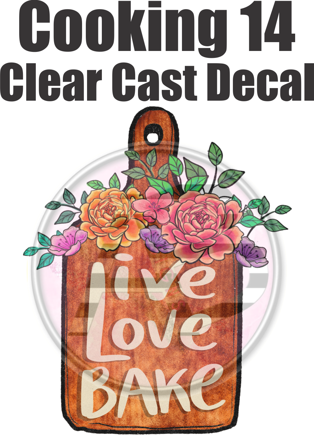 Cooking 14 - Clear Cast Decal - 162