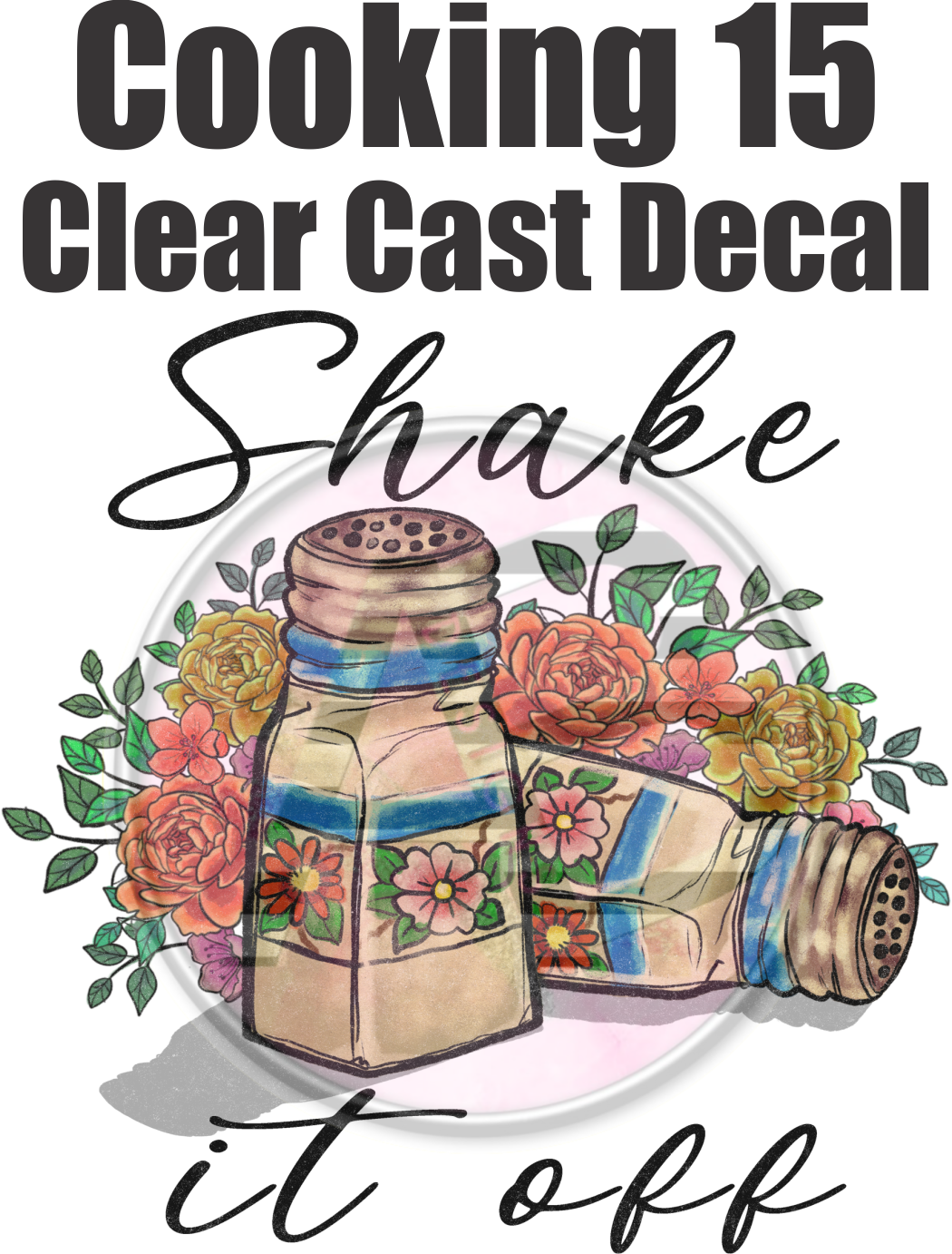 Cooking 15 - Clear Cast Decal - 163