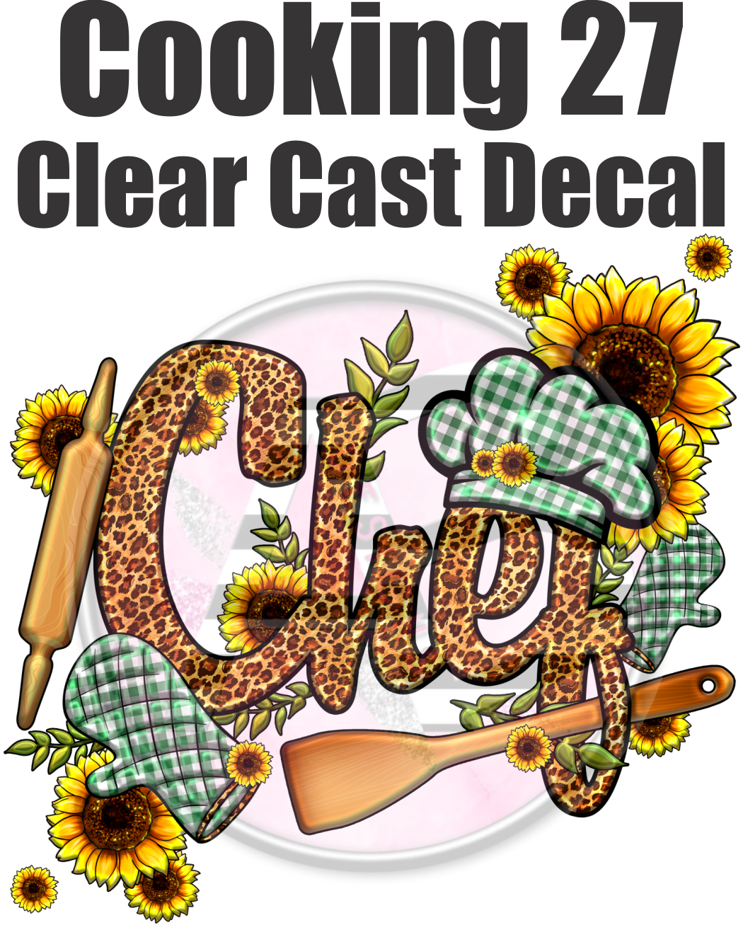 Cooking 27 - Clear Cast Decal - 175