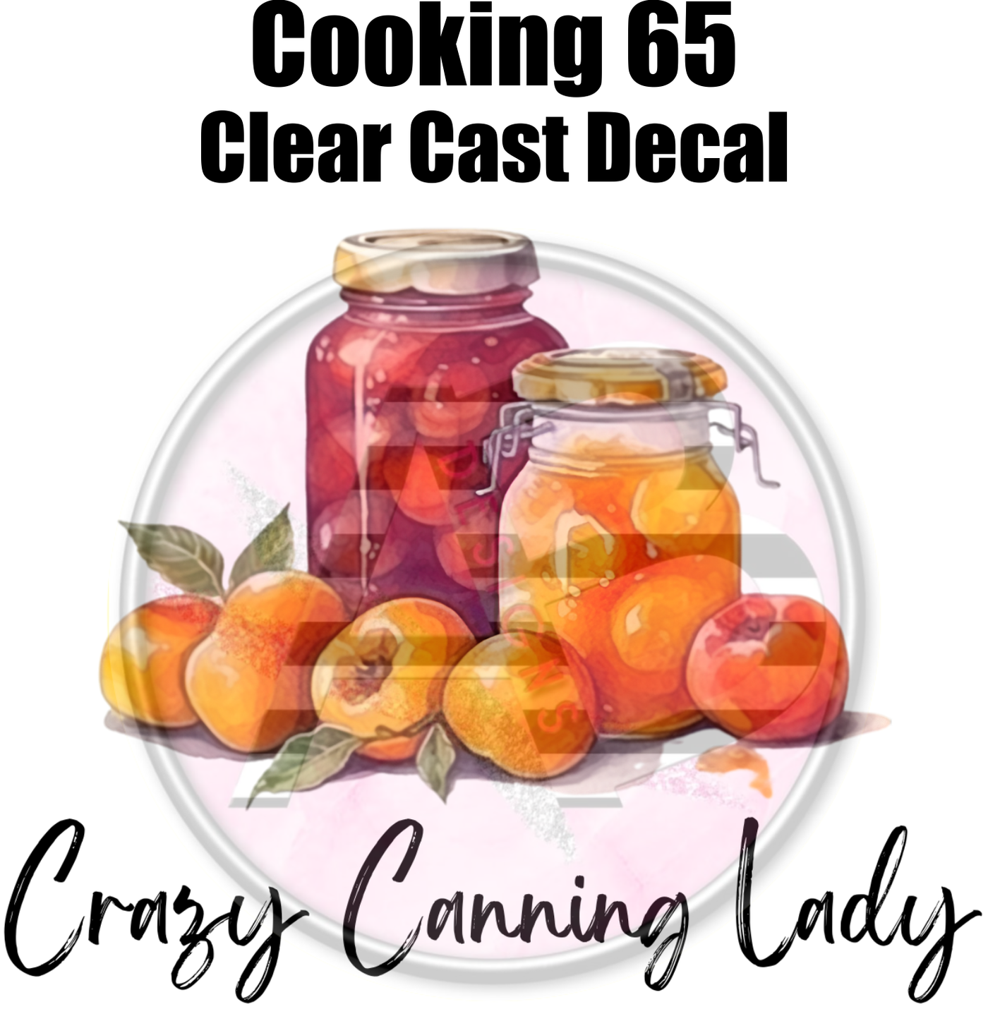 Cooking 65 - Clear Cast Decal - 292