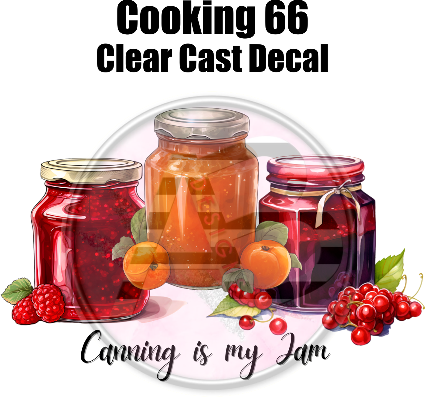 Cooking 66 - Clear Cast Decal - 293