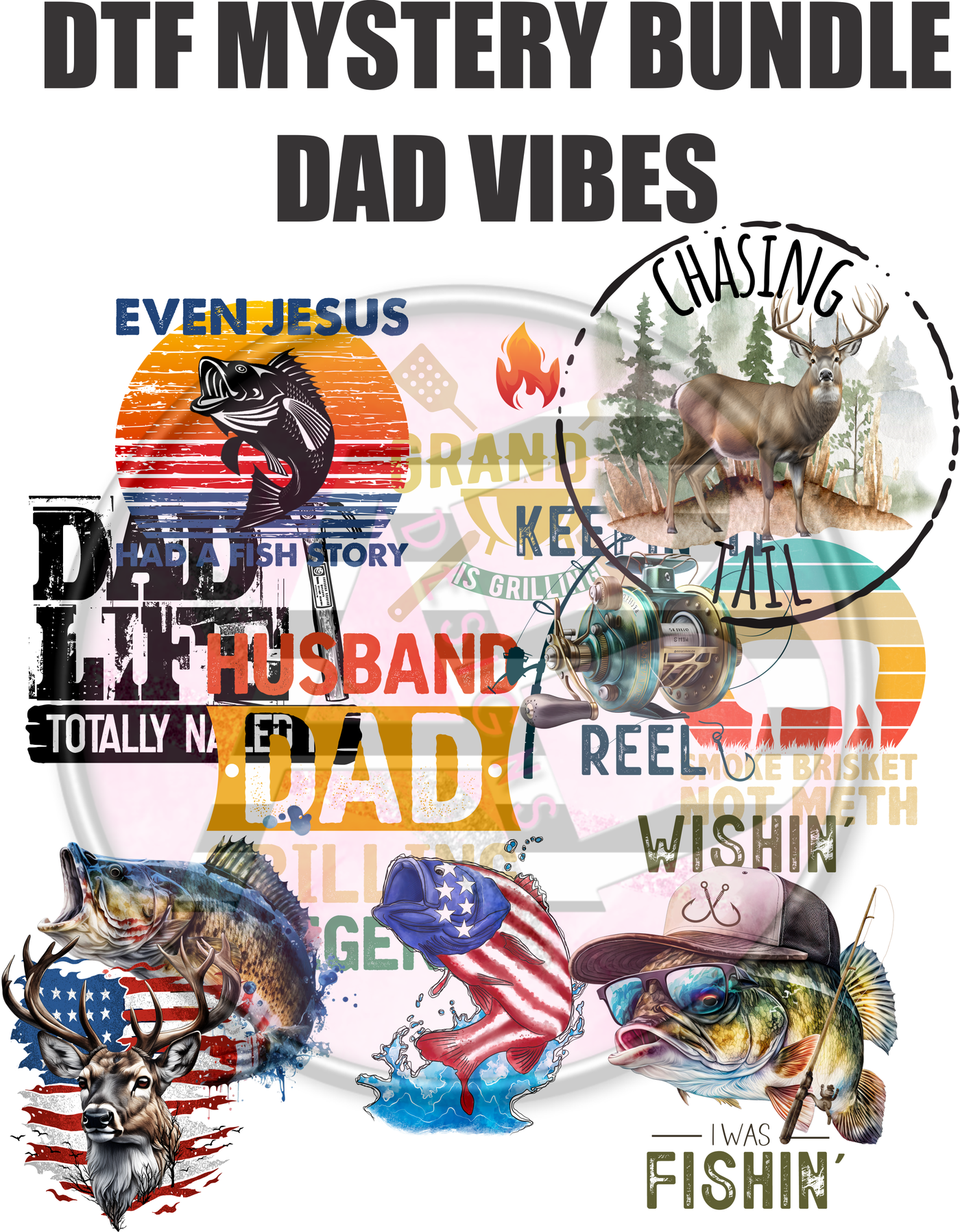 DAD VIBES - DTF Mystery Bundle