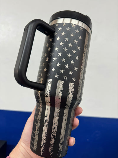 Freedom 40oz - Custom Laser Engraved