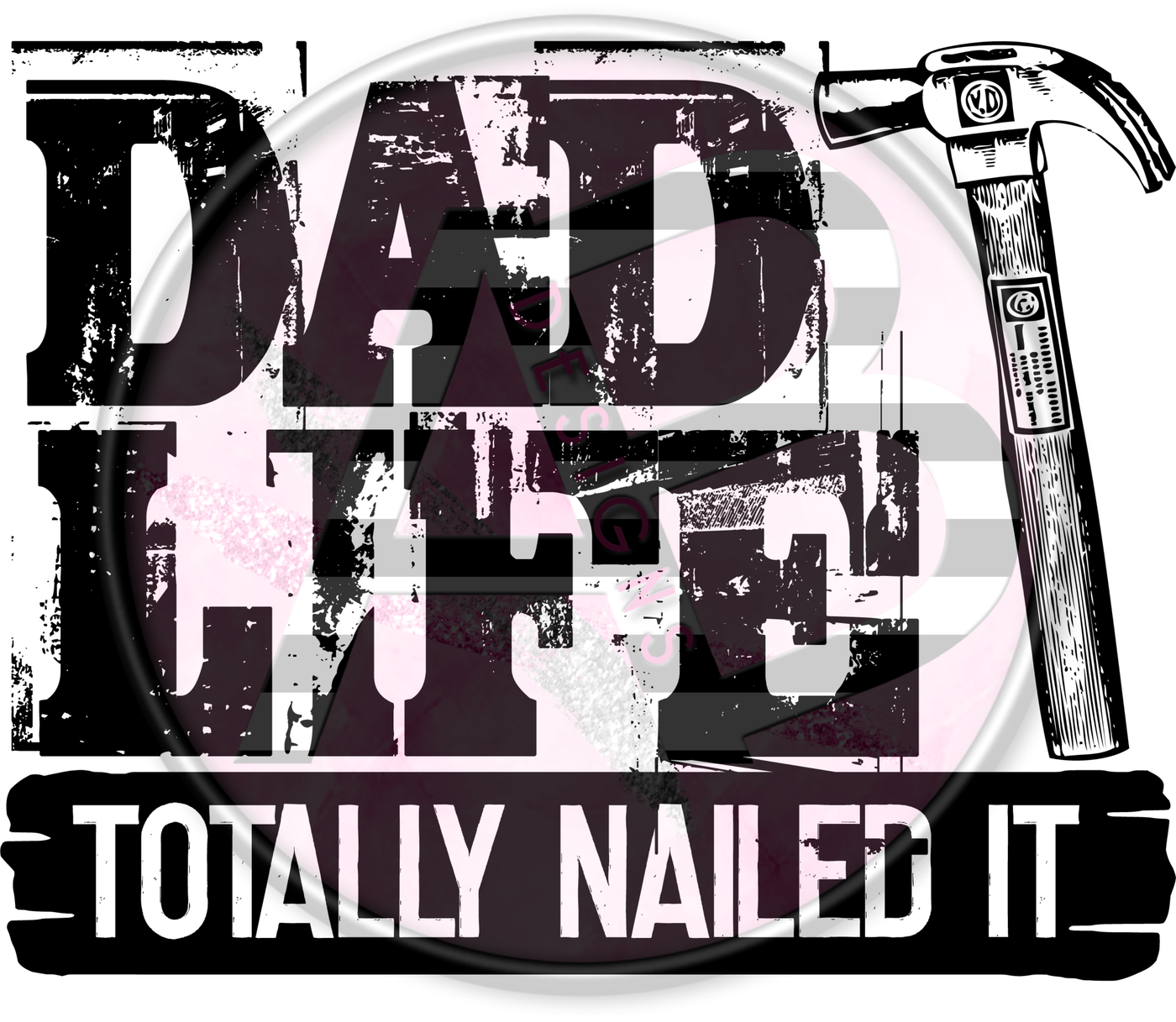 DTF Heat Transfer - Dad Life 03