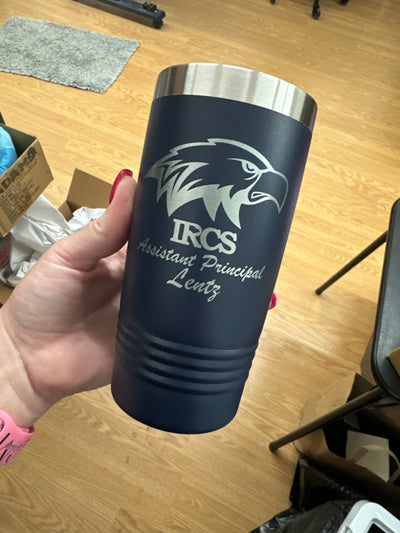 20oz Laser Engraved Custom Tumbler