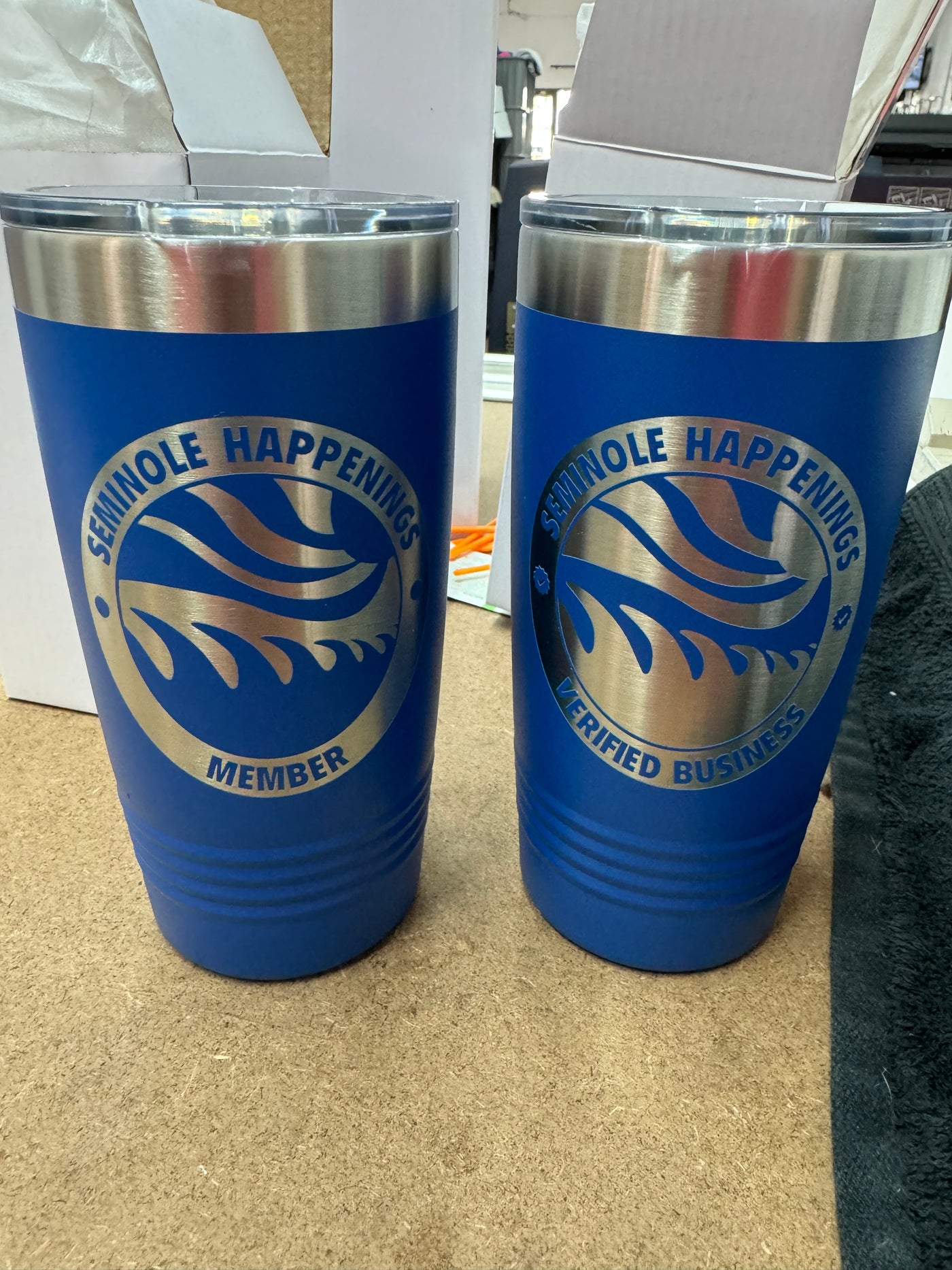 20oz Laser Engraved Custom Tumbler