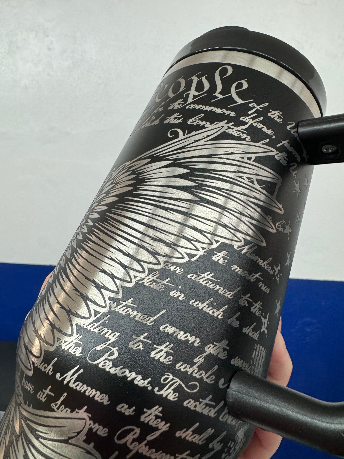 Freedom 40oz - Custom Laser Engraved