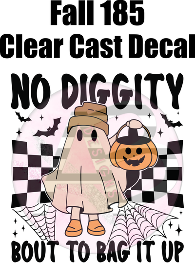 Fall 185 - Clear Cast Decal