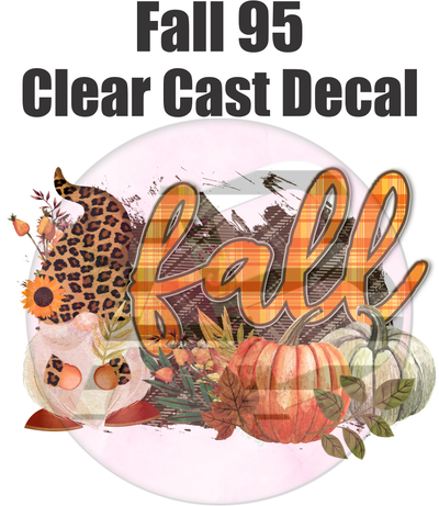 Fall 95 - Clear Cast Decal