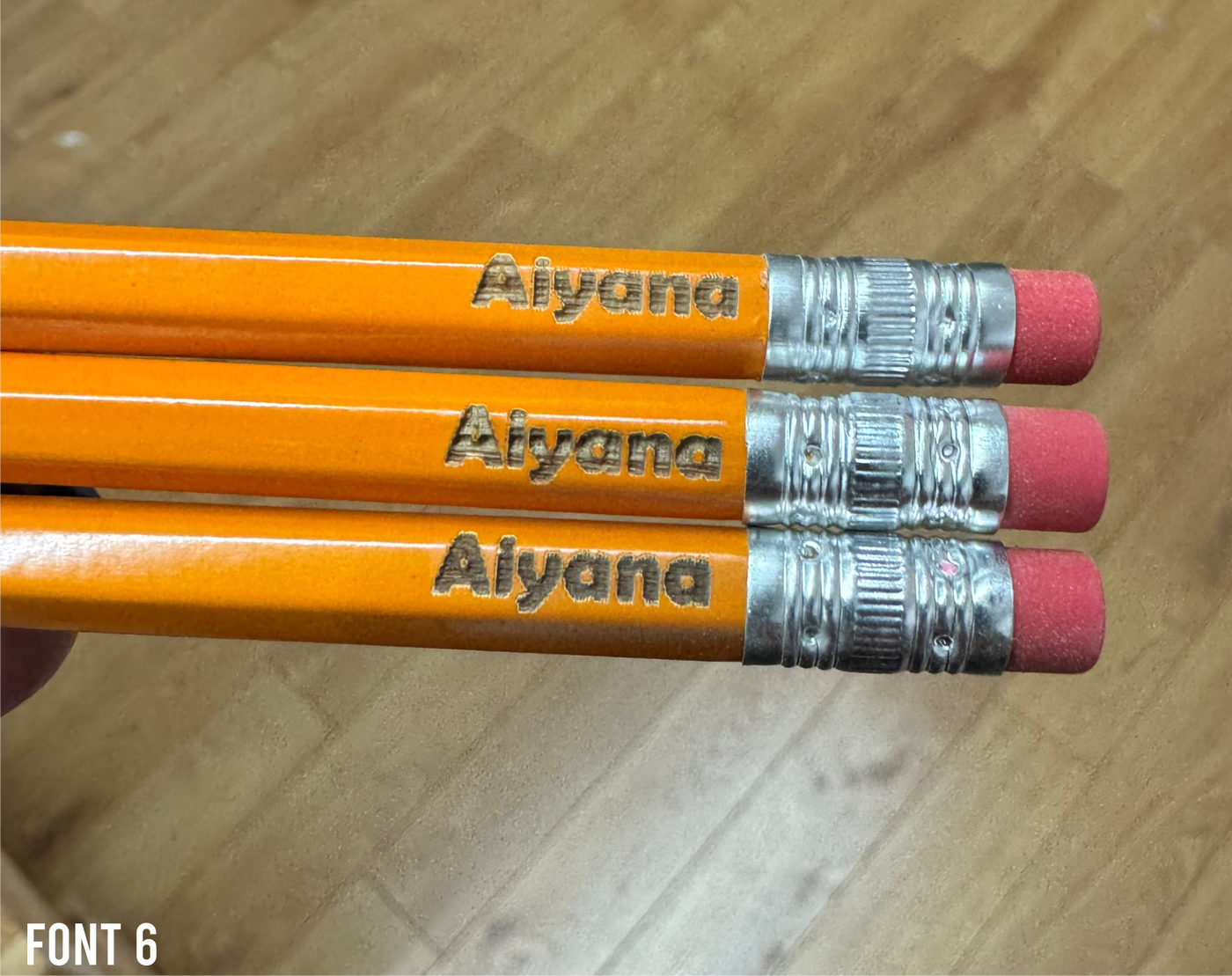 Engraved Pencils | Custom Engraved Personalized Pencils